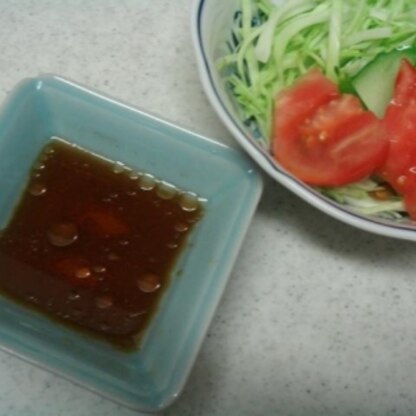 自家製の大葉大蒜醤油で作りました♥
1人分でも量りやすく、速攻できて助かりました!(^^)!
美味しく、ごち様です<(_ _)>